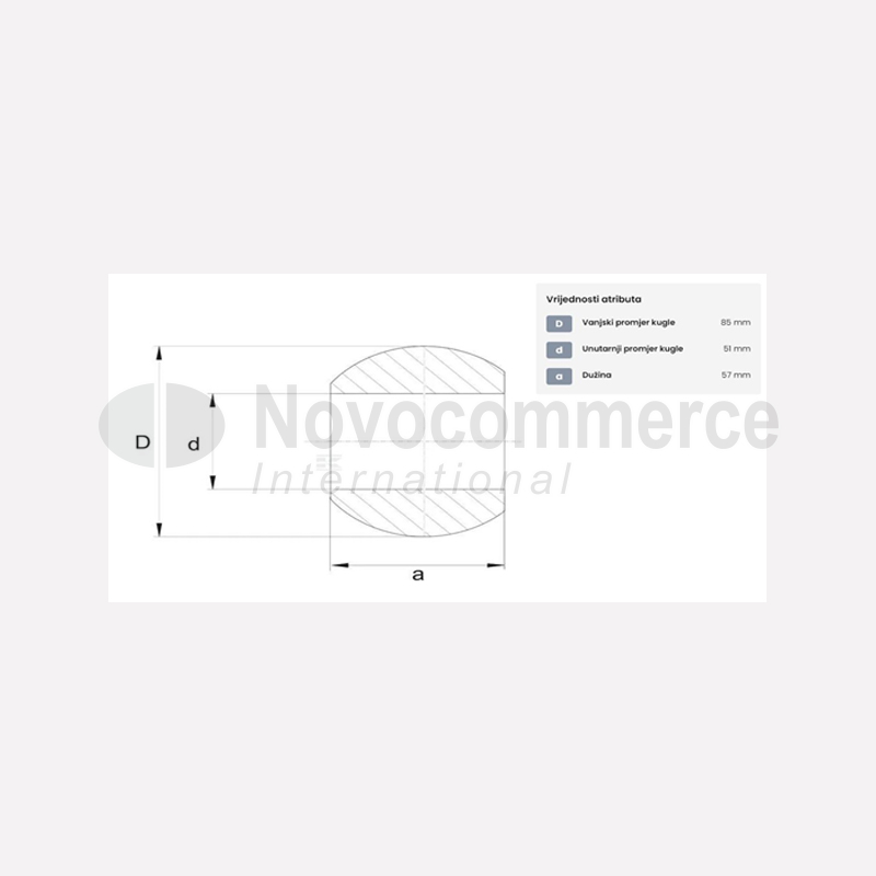 Kugla podizne poluge 4 4-1